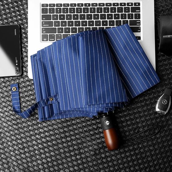 umbrellas 3 folding automatic umbrella large luxury windproof for men travel rain male business rg063 
umbrellas 3 folding automatic umbrella large luxury windproof for men travel rain male business rg063