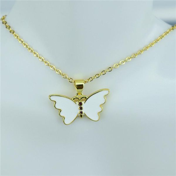pendant necklaces 2021 oil drop micro inlaid butterfly collarbone necklace women's jewelry men's gift accessories, Silver
pendant necklaces 2021 oil drop micro inlaid butterfly collarbone necklace women's jewelry men's gift accessories, Silver