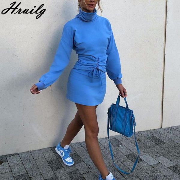 dress streetwear elegant slim party belt strappy wild woman dress turtleneck solid straight sleeve mini dresses for women, Black;gray
dress streetwear elegant slim party belt strappy wild woman dress turtleneck solid straight sleeve mini dresses for women, Black;gray