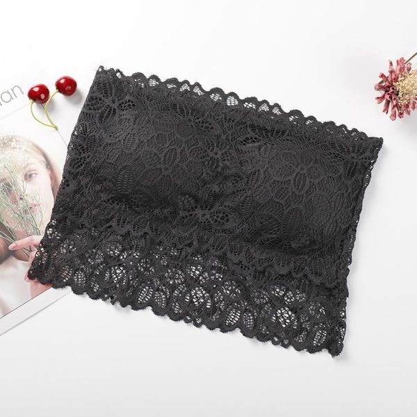 women strapless summer bra underwear lingeries wrapped chest female padded lace tube bustiers & corsets, Black;white
women strapless summer bra underwear lingeries wrapped chest female padded lace tube bustiers & corsets, Black;white