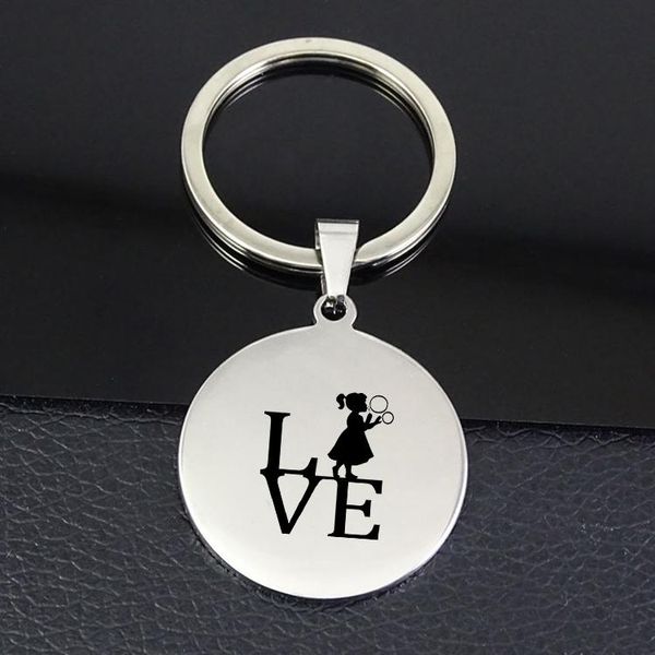 keychains lovely girl keychain stainless steel pendant jewelry gift for factory wholesale yp7419, Silver
keychains lovely girl keychain stainless steel pendant jewelry gift for factory wholesale yp7419, Silver