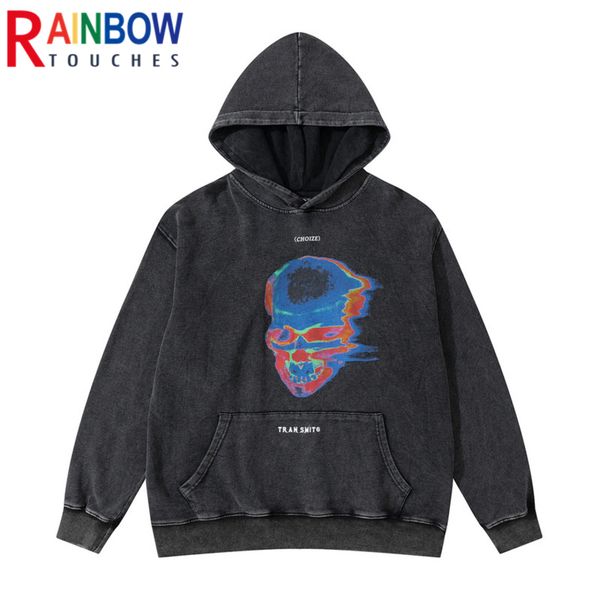 rainbowtours - men's and women's hooded sweatshirts, antique skeleton street cloth, hip-hop harajuku style, high-quality coat, Black
rainbowtours - men's and women's hooded sweatshirts, antique skeleton street cloth, hip-hop harajuku style, high-quality coat, Black