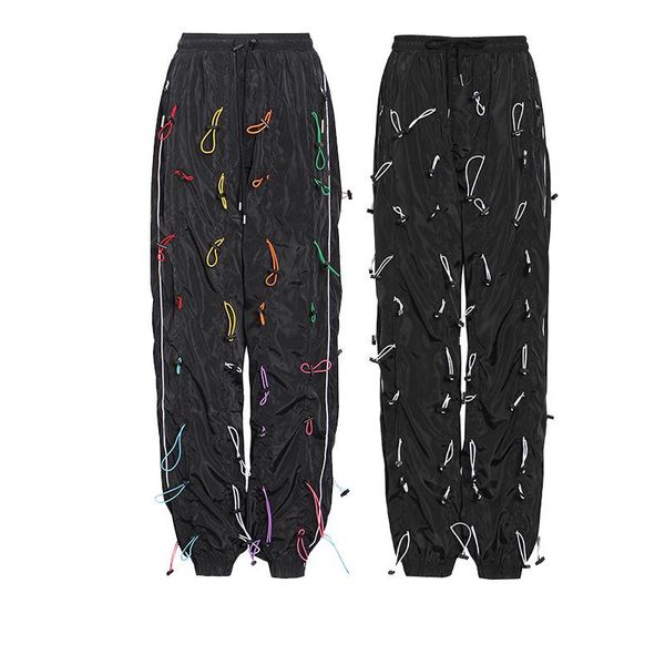 women's pants & capris spring autumn 2021 streetwear loose for women elastic high waist drawstring plus size casual trousers female fas, Black;white
women's pants & capris spring autumn 2021 streetwear loose for women elastic high waist drawstring plus size casual trousers female fas, Black;white