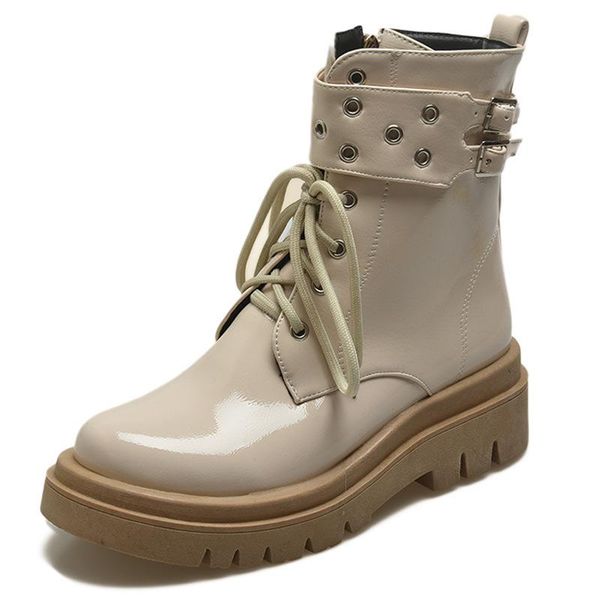 boots thick bottom rivet short is natural code with round head leisure autumn and winter, Black
boots thick bottom rivet short is natural code with round head leisure autumn and winter, Black