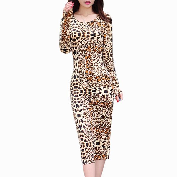 casual dresses spring leopard dress women 2021 elastic force sheath summer fashion long sleeve o-neck, Black;gray
casual dresses spring leopard dress women 2021 elastic force sheath summer fashion long sleeve o-neck, Black;gray