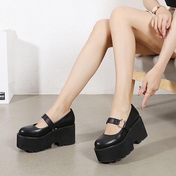 dress shoes gigifox fashion mary janeround toe square heel leisure women pumps slip-on buckle platform, Black
dress shoes gigifox fashion mary janeround toe square heel leisure women pumps slip-on buckle platform, Black