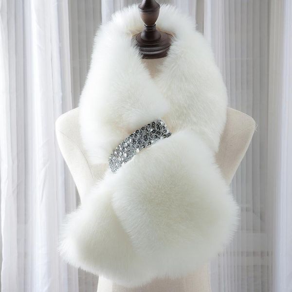 scarves women winter faux fur scarf fashion warm thick plush neck warmer femme windproof collar fluffy cross bibs, Blue;gray
scarves women winter faux fur scarf fashion warm thick plush neck warmer femme windproof collar fluffy cross bibs, Blue;gray