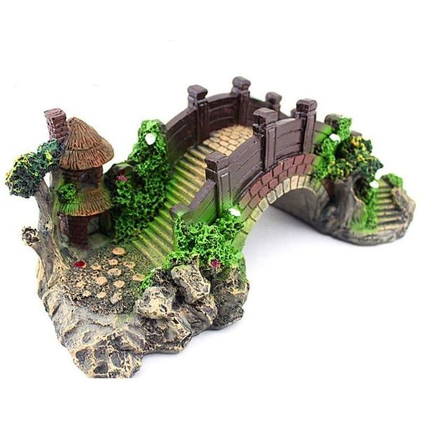 2021 aquarium decoration resin arch bridge model, aquarium decoration tree house bridge fish tank
2021 aquarium decoration resin arch bridge model, aquarium decoration tree house bridge fish tank