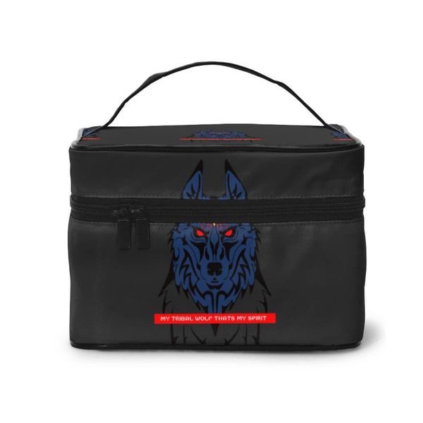 high capacity makeup bag travel cosmetic bag my tribal wolf that's my spirit beauty
high capacity makeup bag travel cosmetic bag my tribal wolf that's my spirit beauty