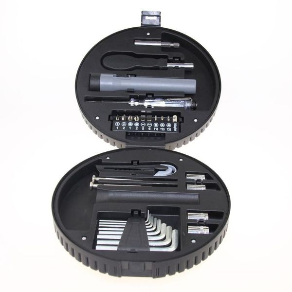 professional hand tool sets 29 pcs home tire-shaped set toolbox hardware tools kit wrench screwdriver hammer toolkit
professional hand tool sets 29 pcs home tire-shaped set toolbox hardware tools kit wrench screwdriver hammer toolkit