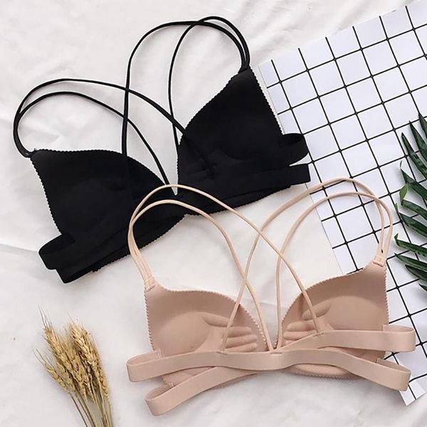 2021 new arrival fashion designed ladies bra women solid wireless bra breathable chest pad wearing sell, Red;black
2021 new arrival fashion designed ladies bra women solid wireless bra breathable chest pad wearing sell, Red;black