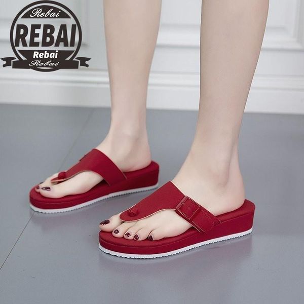slippers women wedges sandals summer casual muffin slip on platform flip flops ladies party peep toe sandalias mujer, Black
slippers women wedges sandals summer casual muffin slip on platform flip flops ladies party peep toe sandalias mujer, Black