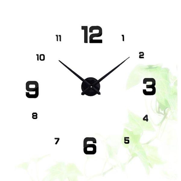 1pc acrylic wall clock fashion personality silent hanging diy clock for living room office without battery (black)
1pc acrylic wall clock fashion personality silent hanging diy clock for living room office without battery (black)