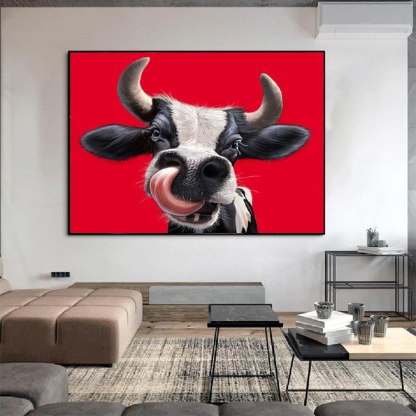 paintings poster modern wall art canvas painting animal prints red cows pictures for kids living room cuadros home decor oil
paintings poster modern wall art canvas painting animal prints red cows pictures for kids living room cuadros home decor oil