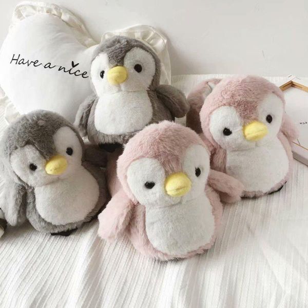 slippers cartoon penguin winter warm soft plush house shoes toy gift at home, Black
slippers cartoon penguin winter warm soft plush house shoes toy gift at home, Black