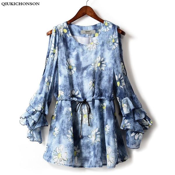 casual dresses plus size ladies 2021 women summer dress ruffles cold shoulder o-neck long sleeve floral chiffon, Black;gray
casual dresses plus size ladies 2021 women summer dress ruffles cold shoulder o-neck long sleeve floral chiffon, Black;gray