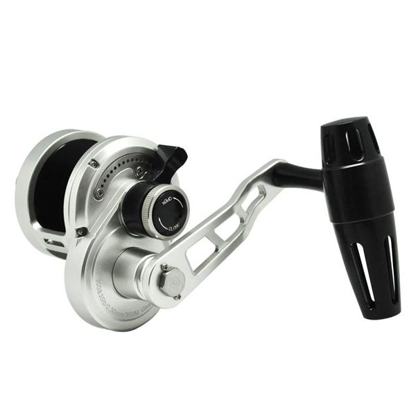 baitcasting reels cnc machined jigging saltwater fishing reel 200-400 series gold/red overhead boat wheel gear ratio 6.0:1 max drag 22kg 
baitcasting reels cnc machined jigging saltwater fishing reel 200-400 series gold/red overhead boat wheel gear ratio 6.0:1 max drag 22kg