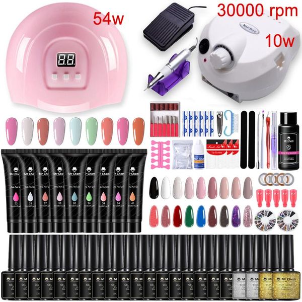 nail gel mr chem drill machine kit poly uv manicure tools sets 120w led lamp drying electric nails art decoration kits, Red;pink
nail gel mr chem drill machine kit poly uv manicure tools sets 120w led lamp drying electric nails art decoration kits, Red;pink