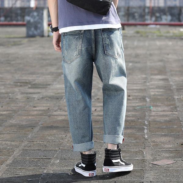 men's jeans wimilous loose large size personality fashion casual nine-point pants korean version of the trend light blue
men's jeans wimilous loose large size personality fashion casual nine-point pants korean version of the trend light blue