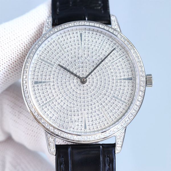 diamond watch mens watches fully automatic mechanical wristwatches 40mm leather strap sapphire waterproof design, Slivery;brown
diamond watch mens watches fully automatic mechanical wristwatches 40mm leather strap sapphire waterproof design, Slivery;brown