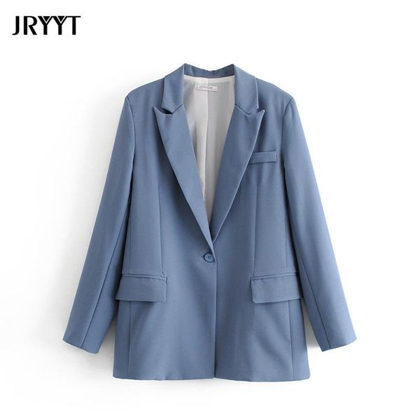 women's suits & blazers casual single-button blue blazer long sleeve notched collar pocket suit jacket loose elegant office ladies oute, White;black
women's suits & blazers casual single-button blue blazer long sleeve notched collar pocket suit jacket loose elegant office ladies oute, White;black