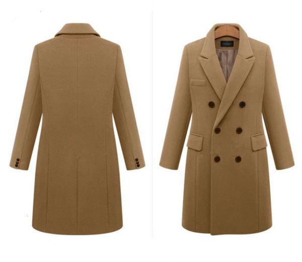 2021autumn and winter medium length large woolen women's double breasted tweed coat, Black
2021autumn and winter medium length large woolen women's double breasted tweed coat, Black