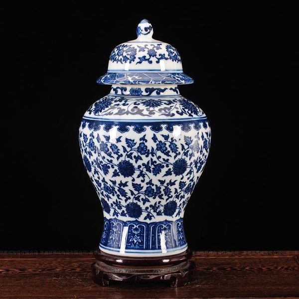 vases jingdezhen ceramic jar antique ornament, blue and white tv cabinet general tankstorage tank handicraft decorative vase
vases jingdezhen ceramic jar antique ornament, blue and white tv cabinet general tankstorage tank handicraft decorative vase