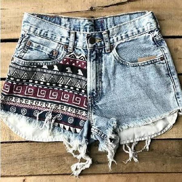 lugentolo summer jean shorts women high waist and wide legs boho plus size casual women jeans, Blue
lugentolo summer jean shorts women high waist and wide legs boho plus size casual women jeans, Blue