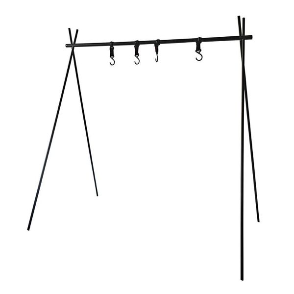 camp kitchen outdoor cookware hanging rack triangular pot pan camping light tools 8kg bearing weight campsite storage with hooks
camp kitchen outdoor cookware hanging rack triangular pot pan camping light tools 8kg bearing weight campsite storage with hooks
