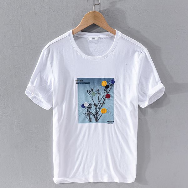 2021 new embroidery men's casual linen shirt summer white t-shirt for round neck trend t shirts male comfortable fashion tshirt men 4l5, White;black
2021 new embroidery men's casual linen shirt summer white t-shirt for round neck trend t shirts male comfortable fashion tshirt men 4l5, White;black