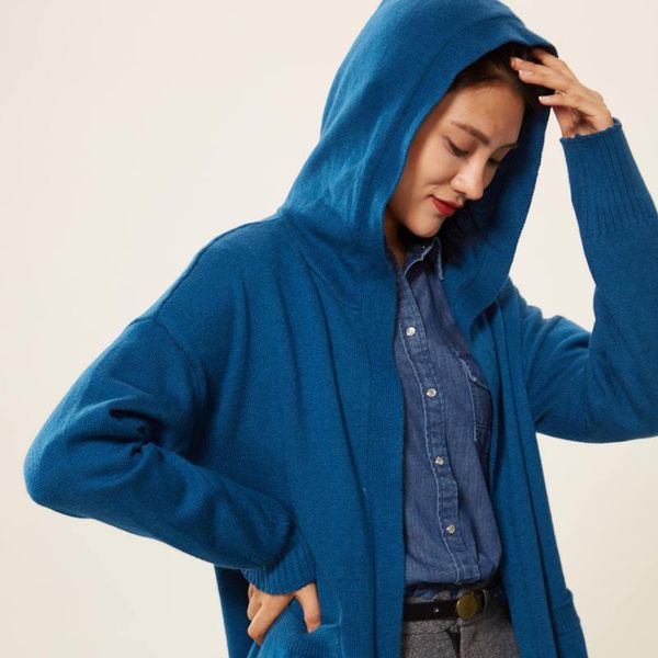 women's knits & tees autumn women cashmere 2021 wool wild solid color sweater casual long cardigan style comfortable soft hooded, White
women's knits & tees autumn women cashmere 2021 wool wild solid color sweater casual long cardigan style comfortable soft hooded, White