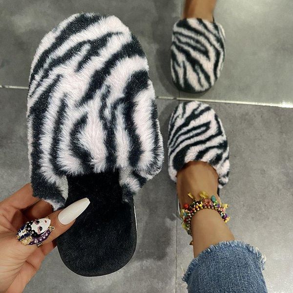 slippers women home with faux fur flats heel winter shoes keep warm for woman black basic 36-41
slippers women home with faux fur flats heel winter shoes keep warm for woman black basic 36-41