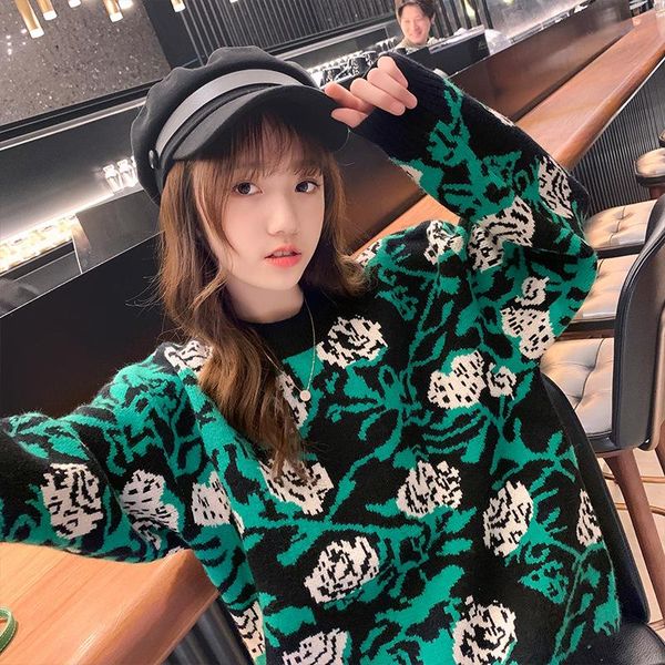 pullover girls sweater western style 2021 children's mid-autumn winter bottoming top, Blue
pullover girls sweater western style 2021 children's mid-autumn winter bottoming top, Blue