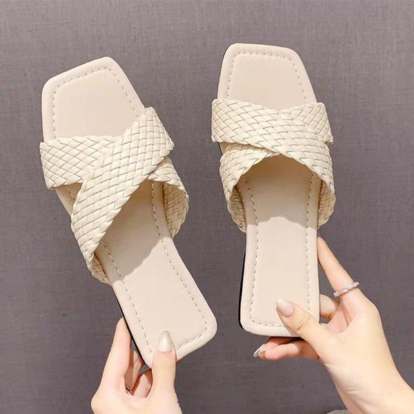 slippers weave women summer platform square low heel peep toe outdoor slides casual beach female ladies shoes zapatos de mujer, Black
slippers weave women summer platform square low heel peep toe outdoor slides casual beach female ladies shoes zapatos de mujer, Black