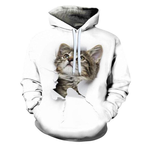 men's hoodies & sweatshirts comercio exterior nueva lindo gatos personalidad gato creación artÃstico 3d dibujo kawaii sudaderas con cap, Black
men's hoodies & sweatshirts comercio exterior nueva lindo gatos personalidad gato creación artÃstico 3d dibujo kawaii sudaderas con cap, Black