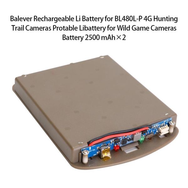 balever rechargeable li battery for bl480l-p 4g hunting trail cameras protable libattery for wild game cameras
balever rechargeable li battery for bl480l-p 4g hunting trail cameras protable libattery for wild game cameras