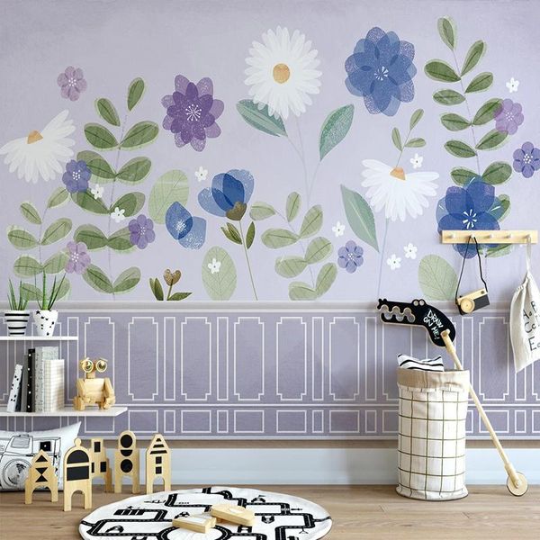 wallpapers custom 3d wall mural modern purple cute flower plant po wallpaper children's room background decor papel de parede sala
wallpapers custom 3d wall mural modern purple cute flower plant po wallpaper children's room background decor papel de parede sala