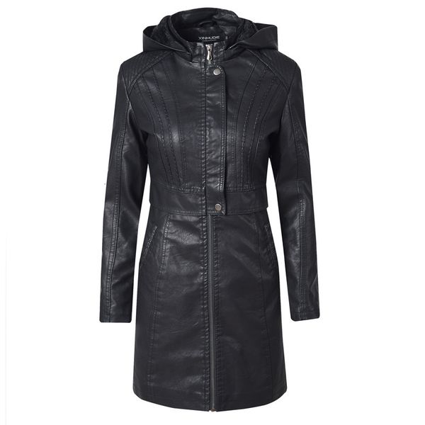 2021 new women faux motorcycle winter hooded zippered coats thicken females coat pu lining leather jacket toix, Black;brown
2021 new women faux motorcycle winter hooded zippered coats thicken females coat pu lining leather jacket toix, Black;brown