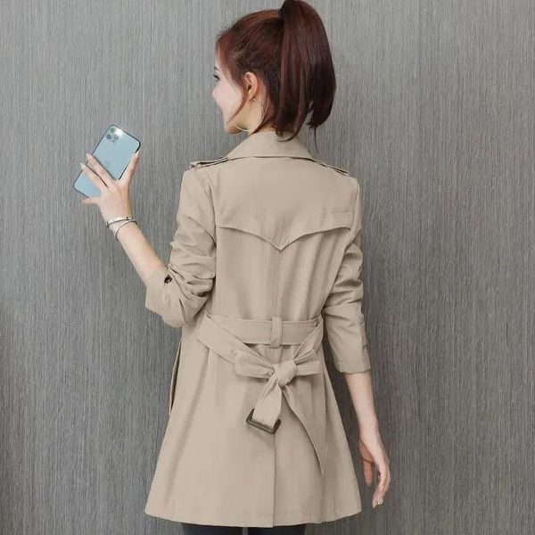 women's trench coats windbreaker for women 20211 autumn korean loose double breasted with belt khaki coat plus size outwear, Tan;black
women's trench coats windbreaker for women 20211 autumn korean loose double breasted with belt khaki coat plus size outwear, Tan;black