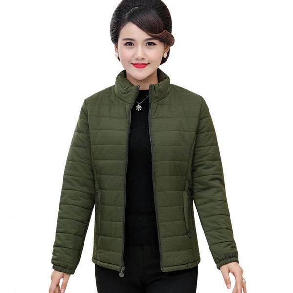 women's trench coats xl-5xl parkas women solid color autumn winter coat warm middle aged female standing collar zipper cotton jackets, Tan;black
women's trench coats xl-5xl parkas women solid color autumn winter coat warm middle aged female standing collar zipper cotton jackets, Tan;black