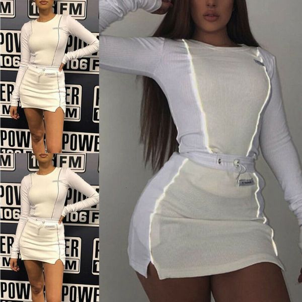 2021 new hirigin autumn white women long sleeve o neck t-shirts and mini skirts casual fashion sets izea
2021 new hirigin autumn white women long sleeve o neck t-shirts and mini skirts casual fashion sets izea