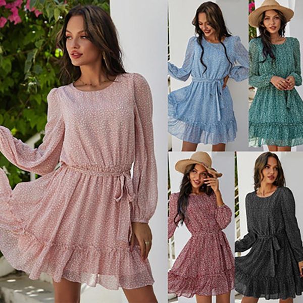 ethnic clothing women's european american girdle waist round collar dress spring and summer pure color leisure africa wear show thin, Red
ethnic clothing women's european american girdle waist round collar dress spring and summer pure color leisure africa wear show thin, Red