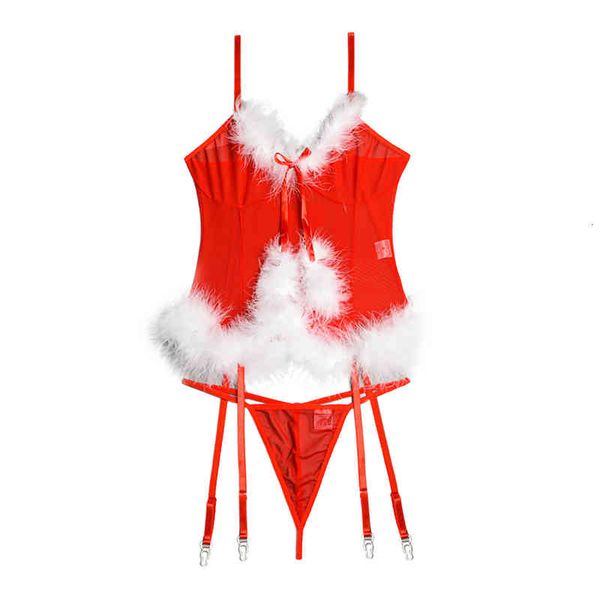 sleeveless pajamas underwear jumpsuits christmas women lingerie intimates, Black;white
sleeveless pajamas underwear jumpsuits christmas women lingerie intimates, Black;white