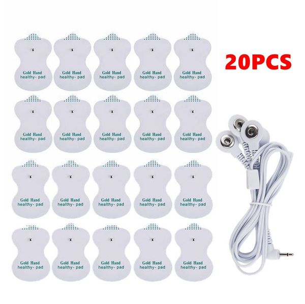 20pcs self adhesive electrode pads +3.5mm wires tens ems gel pad for muscle stimulator machine acupuncture training massager 49
20pcs self adhesive electrode pads +3.5mm wires tens ems gel pad for muscle stimulator machine acupuncture training massager 49
