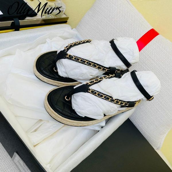 sandals ollymurs 2021 women fisherman shoes chain decor genuine leather flip-flop ankle strap for, Black
sandals ollymurs 2021 women fisherman shoes chain decor genuine leather flip-flop ankle strap for, Black