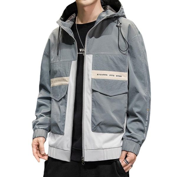 men's jackets pasbos hooded man coat workwear winter korean version clothing trendy 2021 fall autumn coats for men, Black;brown
men's jackets pasbos hooded man coat workwear winter korean version clothing trendy 2021 fall autumn coats for men, Black;brown