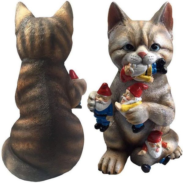 garden decorations cat toys gnome statues outdoor decor eating gnomes resin christmas party
garden decorations cat toys gnome statues outdoor decor eating gnomes resin christmas party