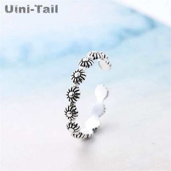 cluster rings uini-tail 925 sterling silver retro flower ring national wind jewelry factory custom foreign trade thai, Golden;silver
cluster rings uini-tail 925 sterling silver retro flower ring national wind jewelry factory custom foreign trade thai, Golden;silver