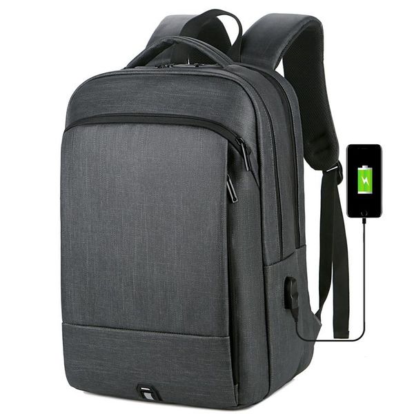 backpack european and american business men's computer bag oxford cloth waterproof fabric rechargeable usb travel youth sports
backpack european and american business men's computer bag oxford cloth waterproof fabric rechargeable usb travel youth sports