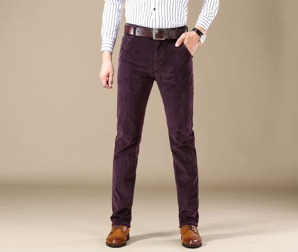 2021 new autumn men high waist loose business casual pants straight elastic middle-aged corduroy trousers hd13, Black
2021 new autumn men high waist loose business casual pants straight elastic middle-aged corduroy trousers hd13, Black